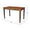International Concepts Writing Desk with Drawer 26 in D X 26 H, 30 W X Hardwood, Espresso OF581-41 - alternate 6